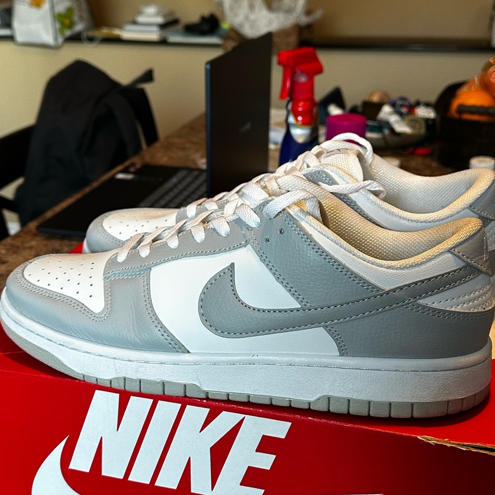 Nike Dunks SALE *15% Off* (Men's Grey Fog Sneakers 🌫️)